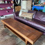 Midcentury Lane Walnut Coffee Table - 70" L