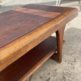 Midcentury Lane Walnut Coffee Table - 70" L