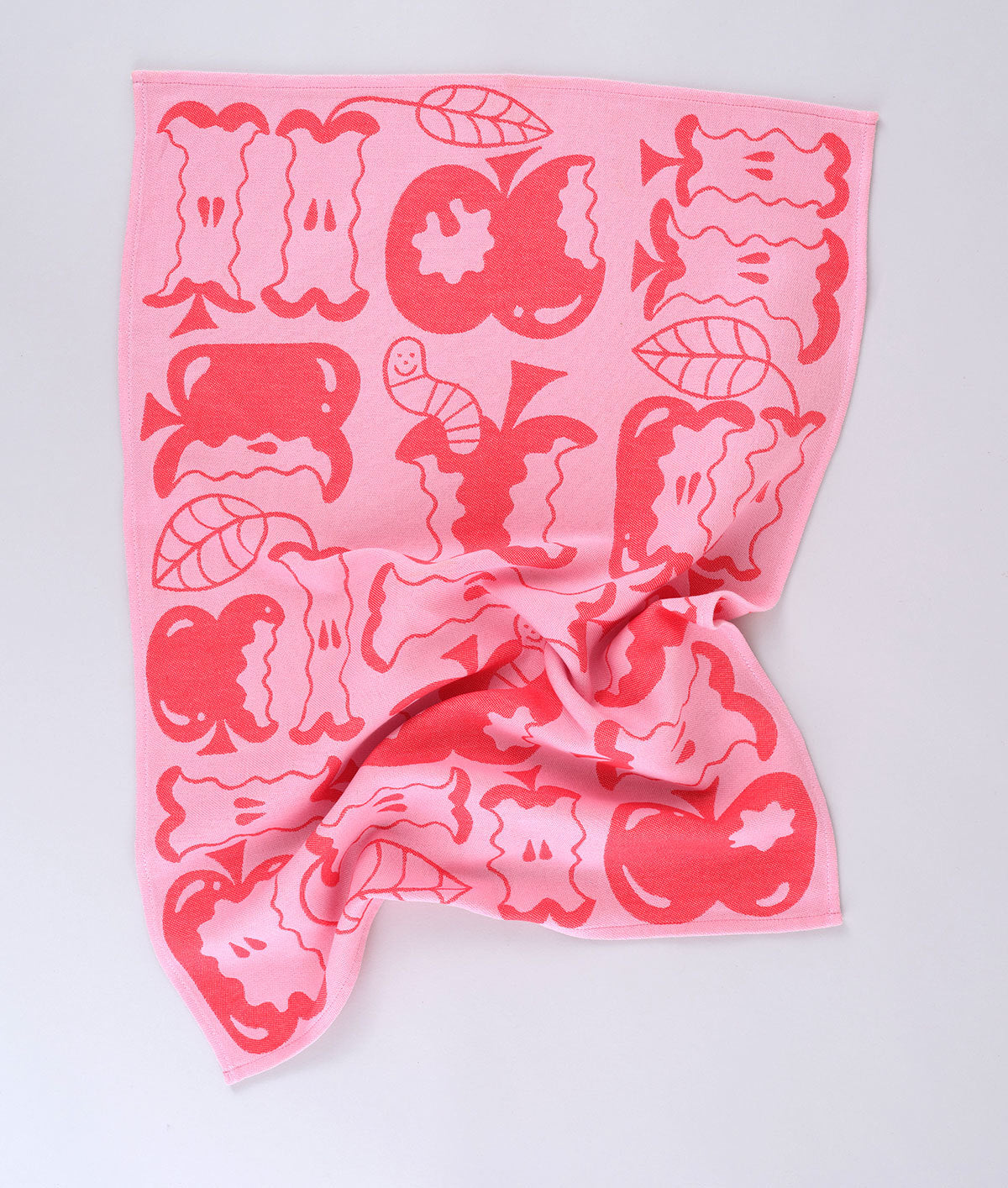 Tea Towels by Wrap Magazine tea towel Wrap Magazine An Apple A Day: Red