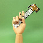 Hammer Leather Bookmark by Ark Colour Design bookmark ark colour