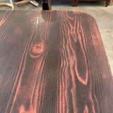 1970's Brutalist Knotty Pine Dining Set