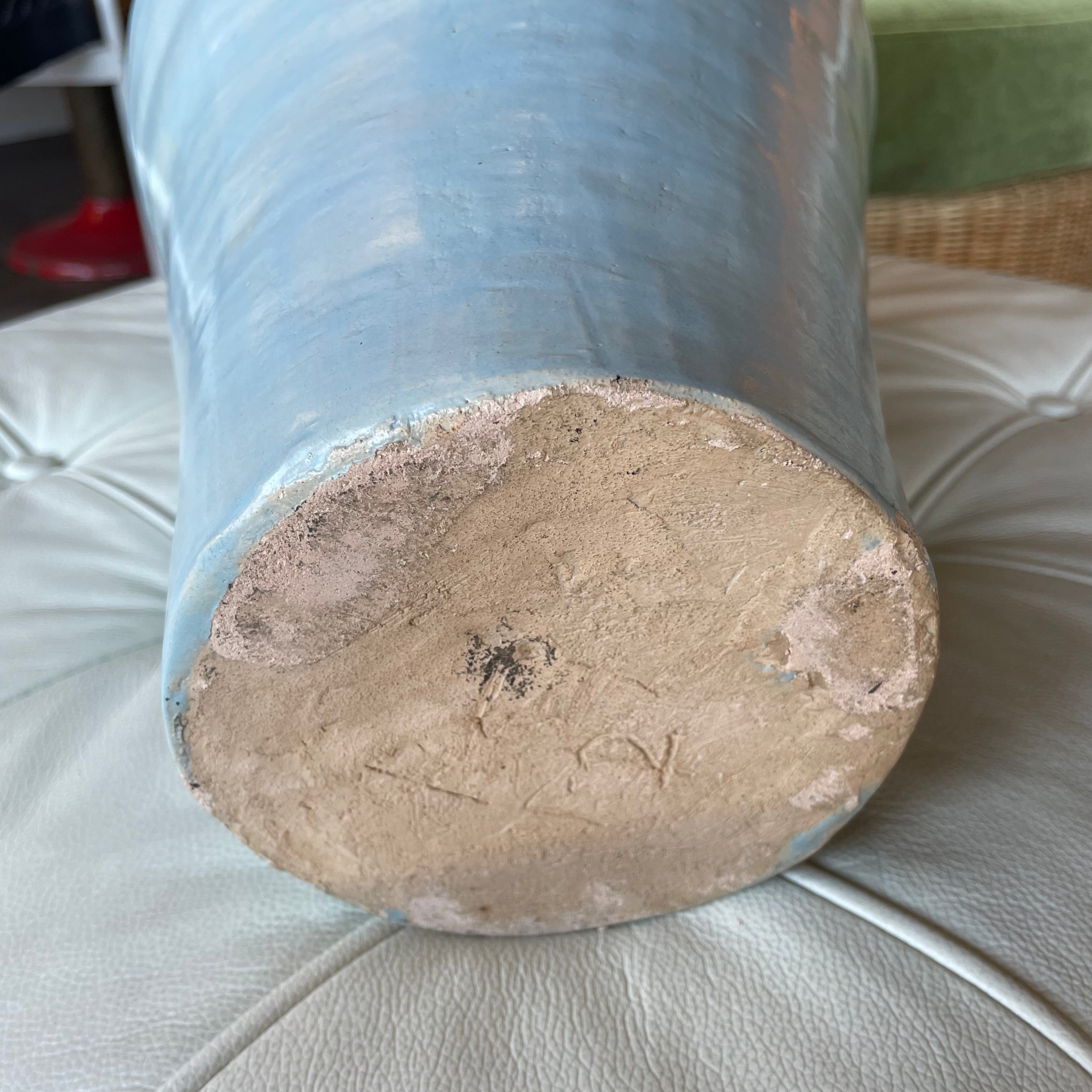 1970’s Studio Pottery Diamond Vase CANDID HOME