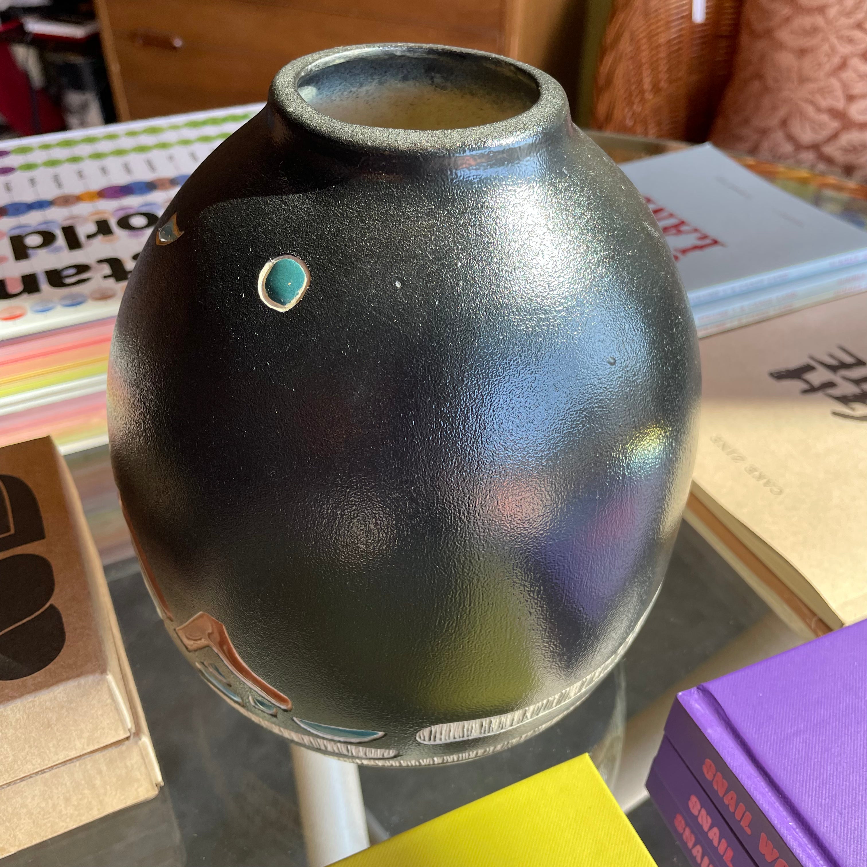 Vintage Southwestern Ceramic Vase Vase CANDID HOME