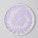 Serving Trays by Linnéa Andersson for Wrap Magazine tray Wrap Magazine Purple Round