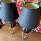 1950’s Atomic Mini Table Lamps - A Pair CANDID HOME