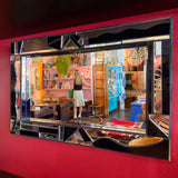 Vintage Mosaic Frame Wall Mirror - 10" x 16"