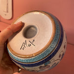 1960's Italian Ceramic Owl Bank bank CANDID HOME