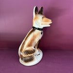 Vintage Brazilian Ceramic Dog Figure styling object CANDID HOME