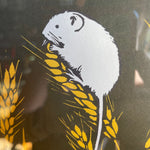 MCM Vintage Alphabet Art by C.B. Falls Artwork CANDID HOME