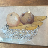 Antique Framed Still Life by F.A. Wender - 13.75" x 10.75