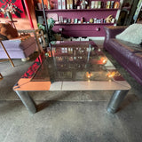 1960's Tubular Steel Coffee Table by Sergio Mazza & Giuliana Gramigna for Cinova