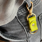 Leather + Hide Keychains by Primecut keychain PRIMECUT