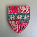 Vintage Scottish Crest Wall Hanging
