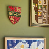 Vintage Scottish Crest Wall Hanging