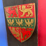 Vintage Scottish Crest Wall Hanging