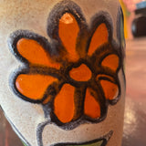 Mid-century West German Floral Vase