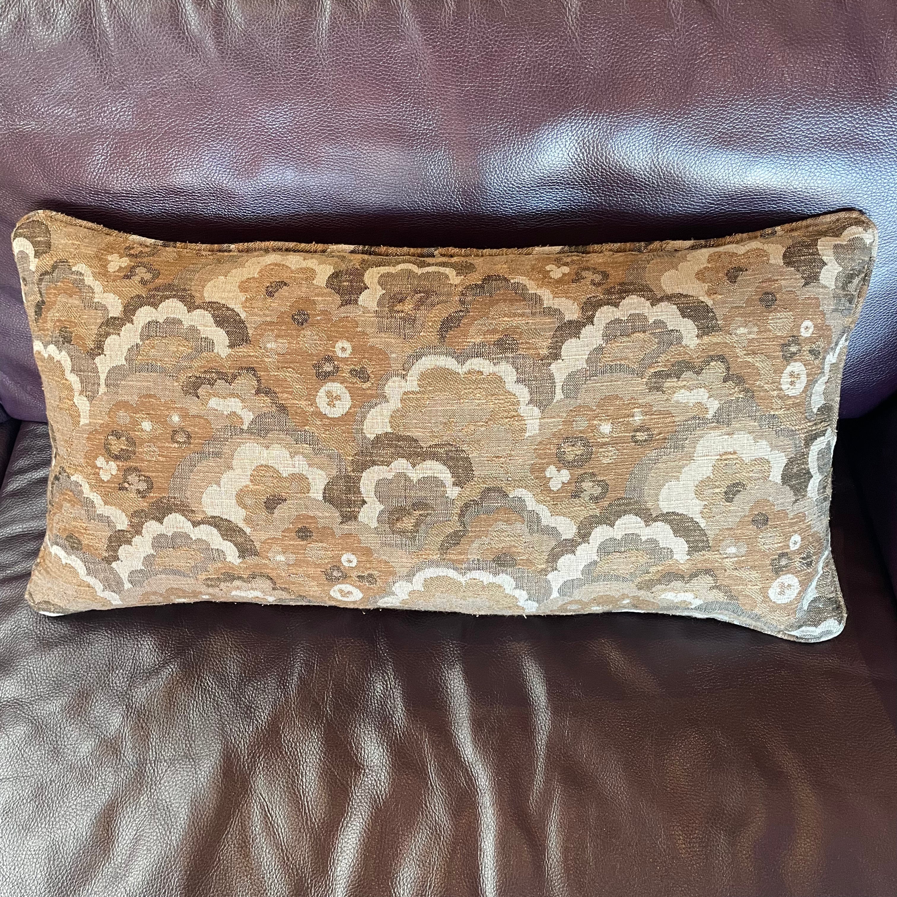 1970's Reworked Bolster Pillow by Candid Home - 14" x 28 Pillows CANDID HOME