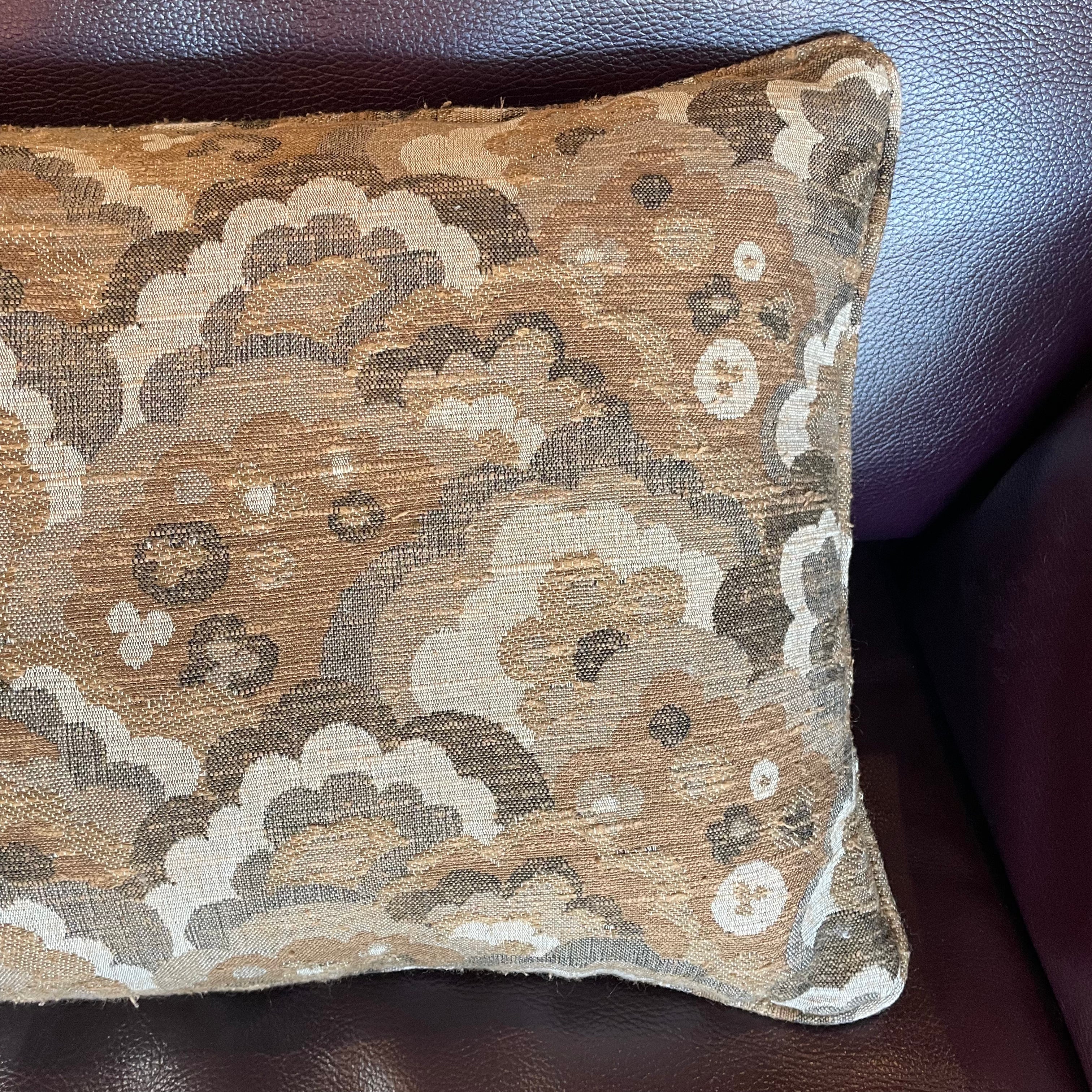 1970's Reworked Bolster Pillow by Candid Home - 14" x 28 Pillows CANDID HOME