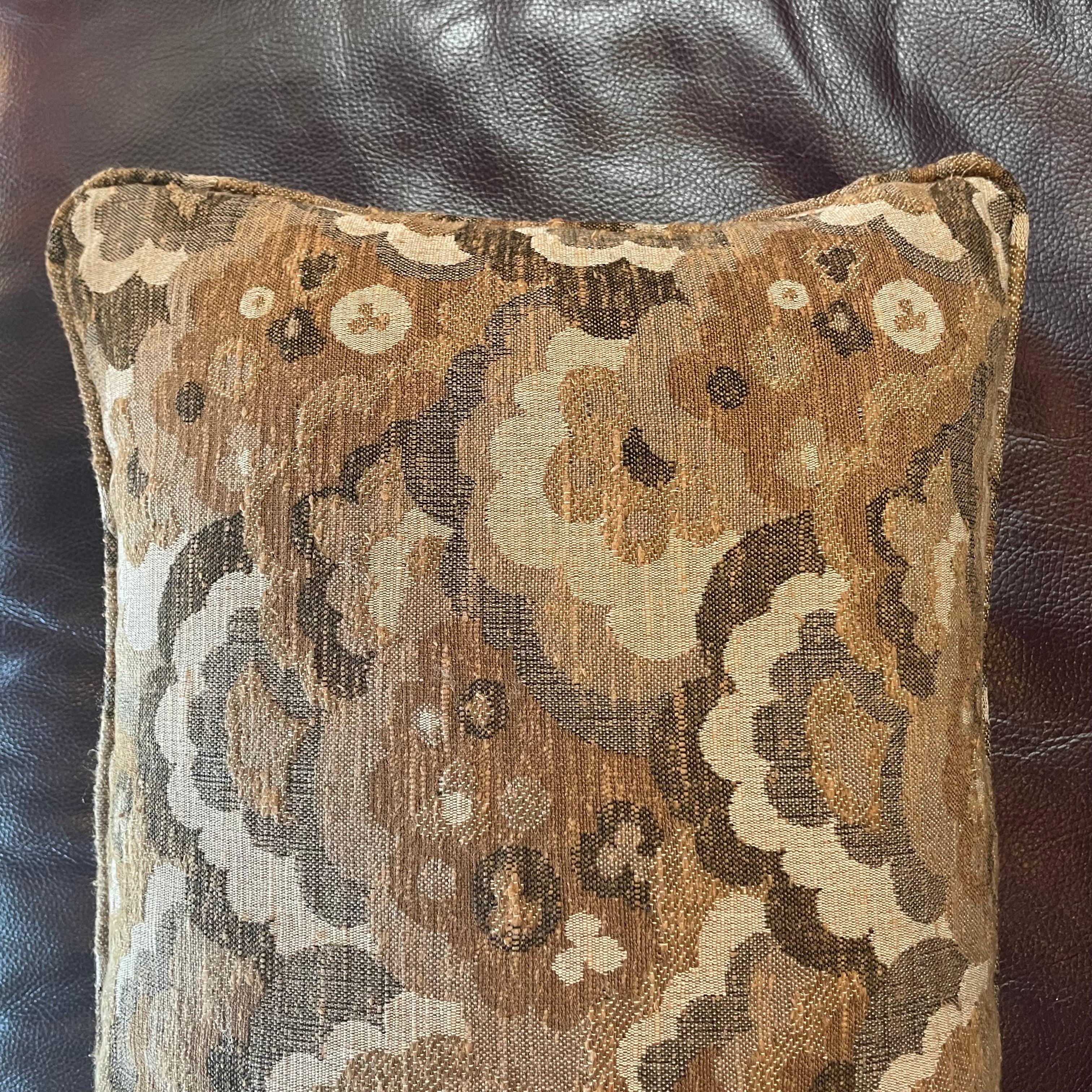 1970's Reworked Bolster Pillow by Candid Home - 14" x 28 Pillows CANDID HOME