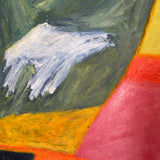 1990's Vintage Abstract "Road to Piñon II" by Danielle Shelley