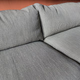 1960's Houndstooth Fabric Sofa