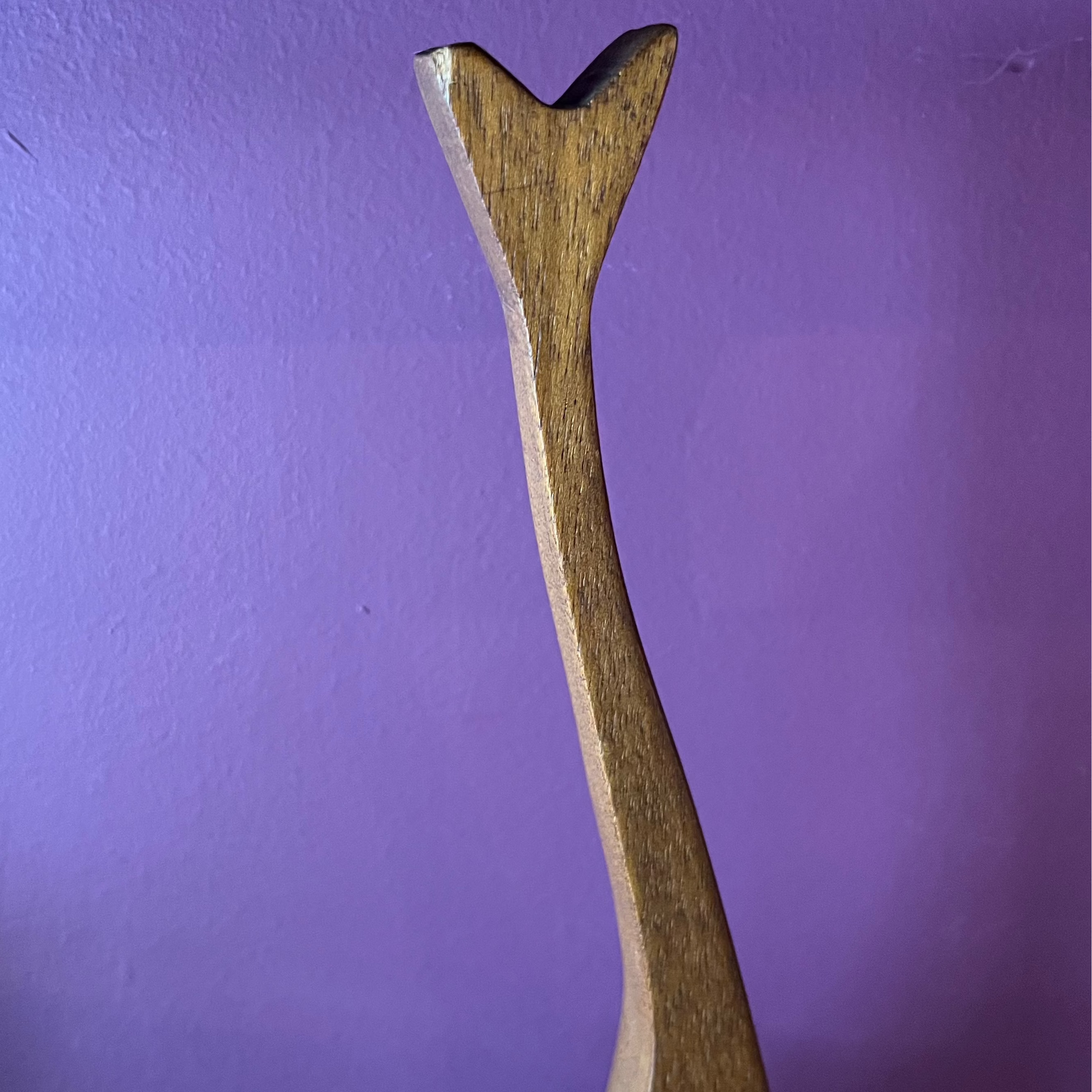 1970's Wooden Giraffe Sculpture styling object CANDID HOME