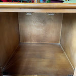 1960's Vintage Travertine + Walnut "Perceptions" Nightstands by Lane Nightstand Candid Home