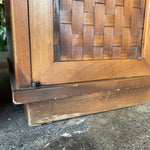 1960's Vintage Travertine + Walnut "Perceptions" Nightstands by Lane Nightstand Candid Home