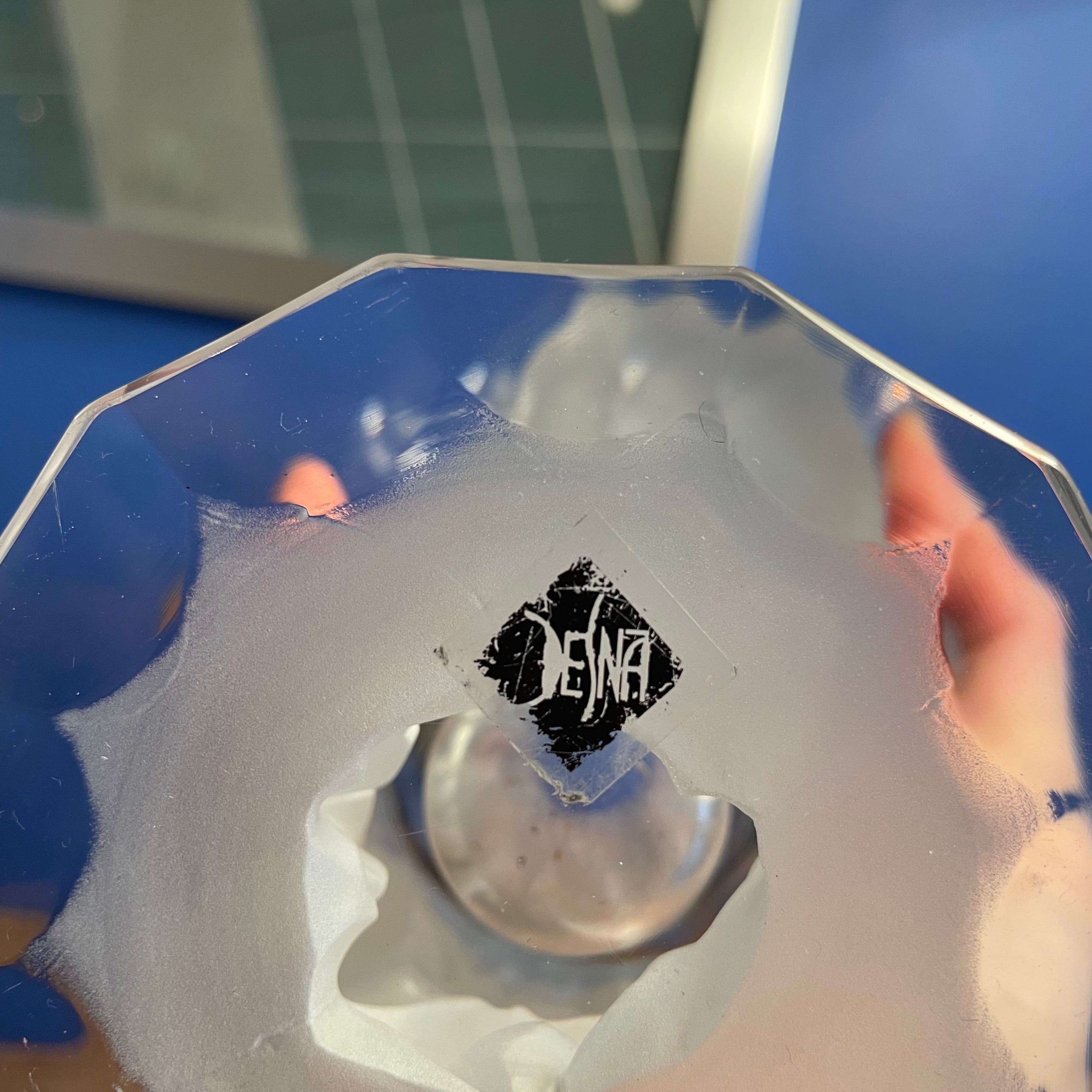 1930's Vintage Bohemian Crystal Vase by Desna vase CANDID HOME