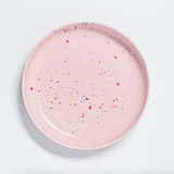 9" Party Pasta Plate by Egg Back Home plates egg back home Pink