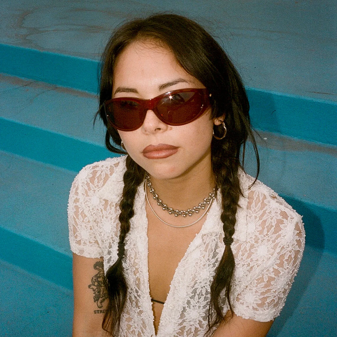 The Funk Daddy in Crystal Cherry Bio by Crap Eyewear Sunglasses crap