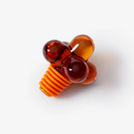 Hobknob Bottle Stopper by Fort Standard for Areaware Bottle Stopper areaware Amber