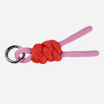Colorblock Keychains by Verloop Keychains CANDID HOME Knot Poppy