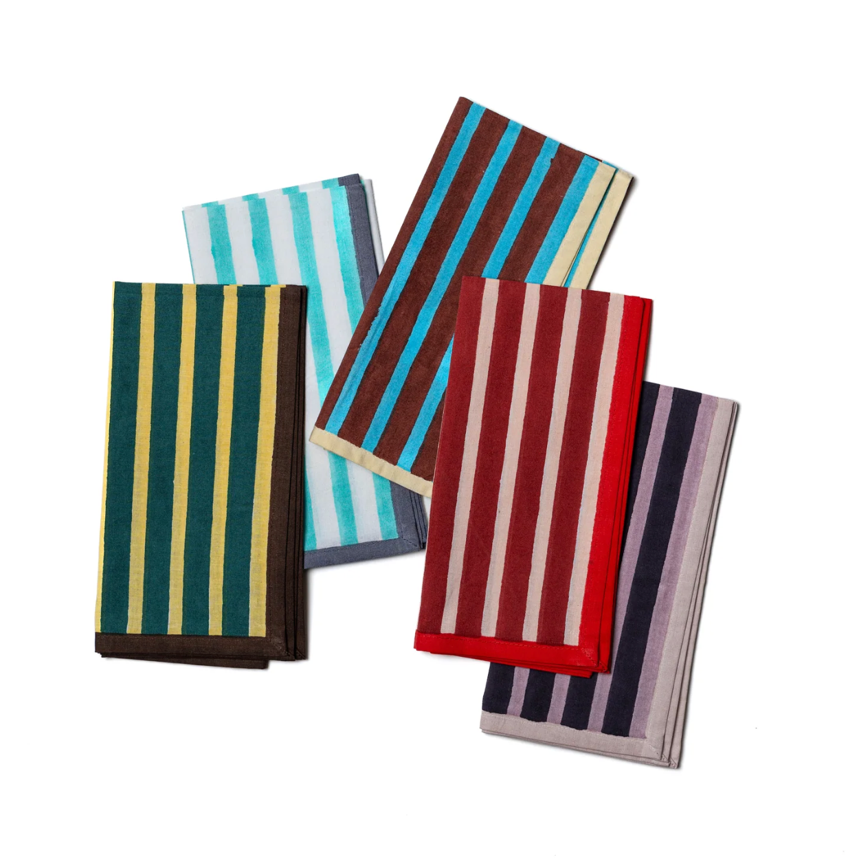 Block Striped Napkins by Yod and Co. dinner napkins yod and co