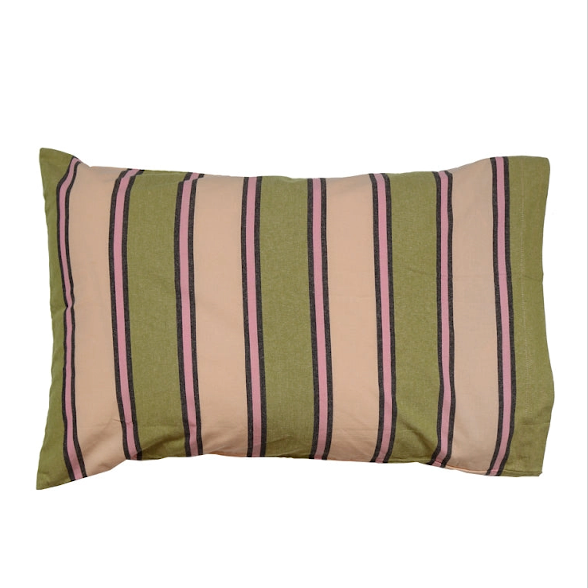 Carnival Stripe Pillowcase Set by Mosey Me Pillowcases & Shams mosey me