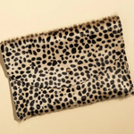 Leather Envelope Pouch by Primecut Bags + Wallets PRIMECUT Spotted Furry