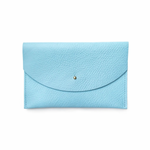 Leather Envelope Pouch by Primecut Bags + Wallets PRIMECUT Robin's Egg Blue