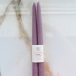 Botanica Taper Candles - Set of 2 Candles BOTANICA Amethyst - Purple