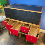 Vintage Tiered Console - designed by Minotti for the Alexandre Ferucci store cabinet CANDID HOME