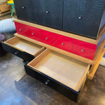 Vintage Tiered Console - designed by Minotti for the Alexandre Ferucci store cabinet CANDID HOME