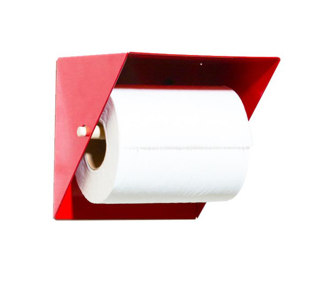 Red Co. Galvanized Metal Cloud Toilet Paper Holder - Tissue Shelf