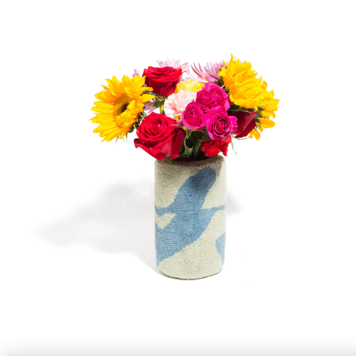 Keilir Tufted Vases by Ugly Rugly vase ugly rugly Sky Blue: 2 Blues