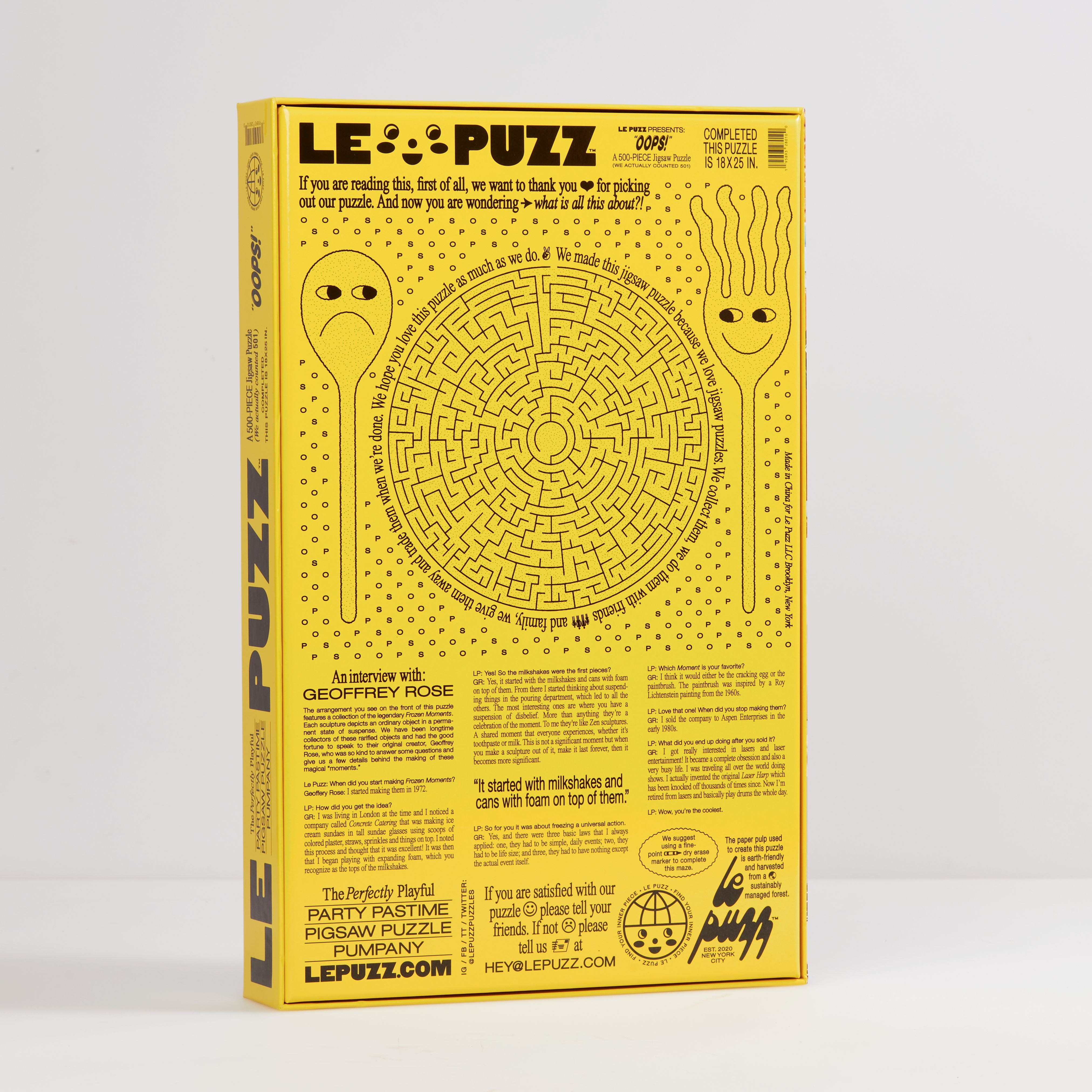 Le Puzz 500 Piece Puzzles Jigsaw Puzzles le puzz