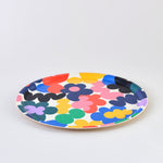 Round Floral Burst Tray - Micke Lindebergh for Wrap Magazine Decorative Trays Wrap Magazine Large round