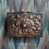 Vintage Silver Repoussé Pill Box