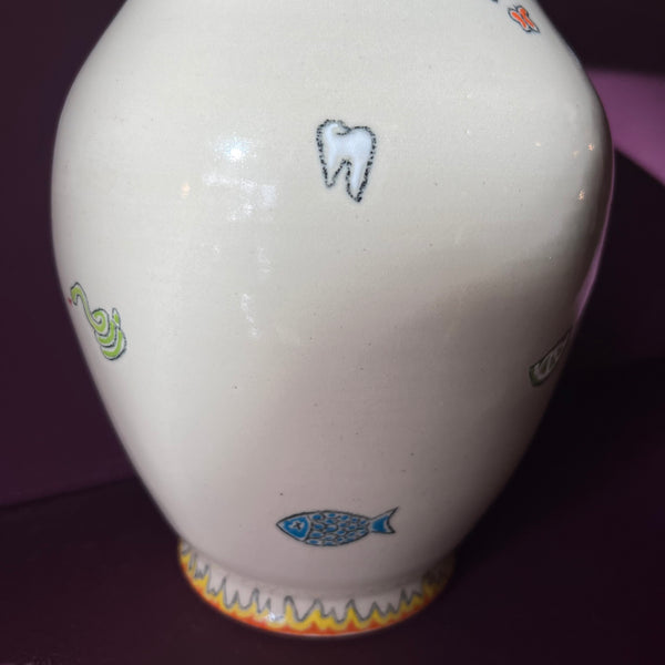 “Stickers” Vase by Steve Stringer vase Steve stringer