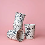 Speckled Ceramic Cups by Tierra Cocida Ceramic Cups tierra cocida Galaxy Black + White
