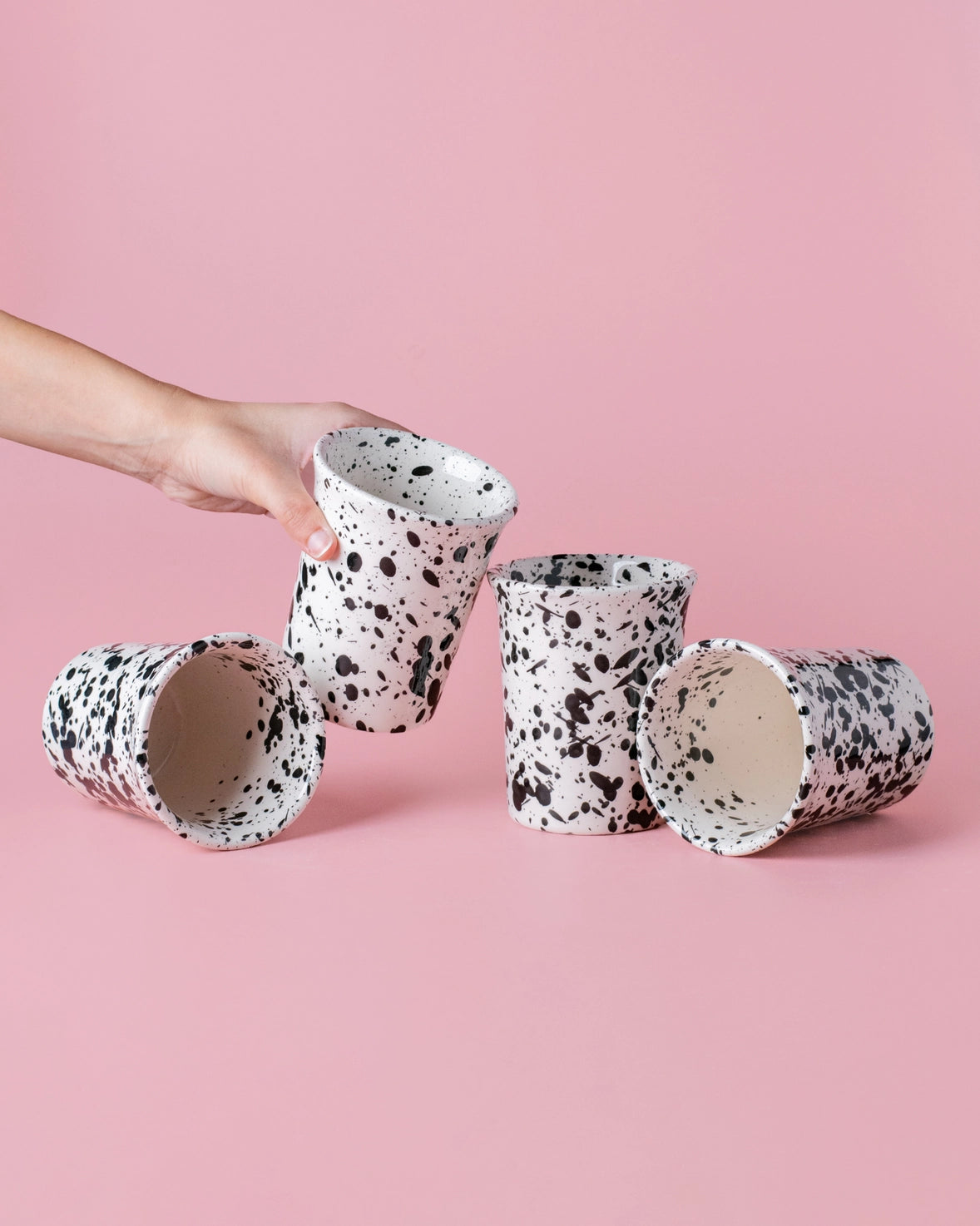 Speckled Ceramic Cups by Tierra Cocida Ceramic Cups tierra cocida