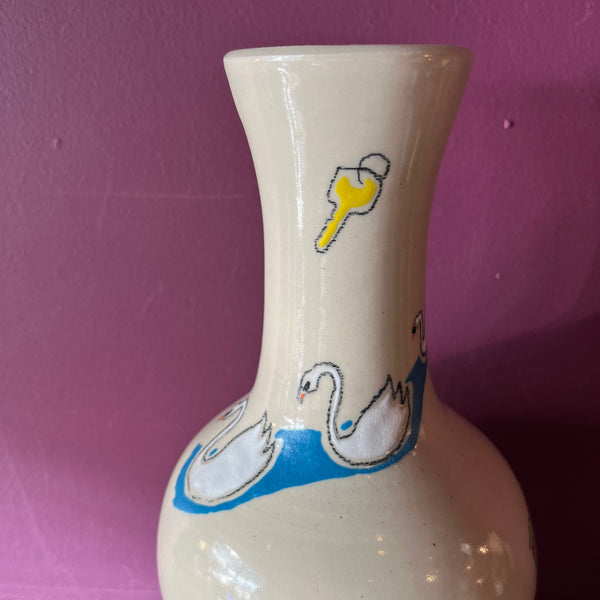 “We Don’t Pay for Heat” Vase by Steve Stringer vase Steve stringer