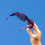 The Funk Daddy in Lilac Smoke Bio Haze by Crap Eyewear Sunglasses crap